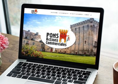 E-magencia - portfolio - site - Pons Actions Commerciales