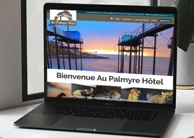 E-magencia - portfolio - site - Au Palmyre Hôtel - Hôtel la Palmyre