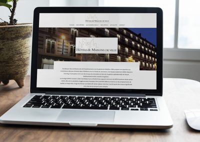 E-magencia - portfolio - site - HMV Hôtels et Maisons de ville