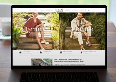 Chic Chaussures - Jonzac - Création de site internet - E-magencia